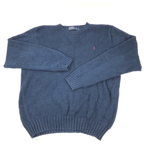 Ralph Lauren Polo 100% Cotton Sweater Mens - Picture 4 of 7